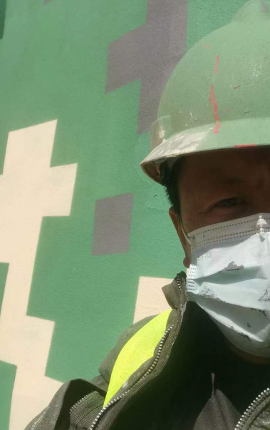 金华迷彩漆未完全固化；