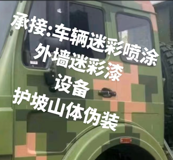 金华外墙和地面的迷彩漆施工